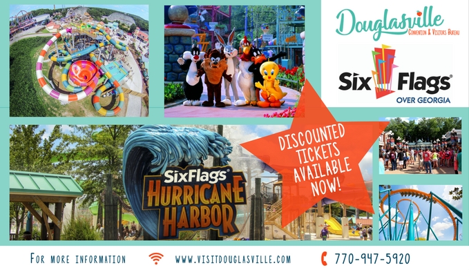 Discounted Six Flags Over Georgia Tickets are HERE! – Visit Douglasville